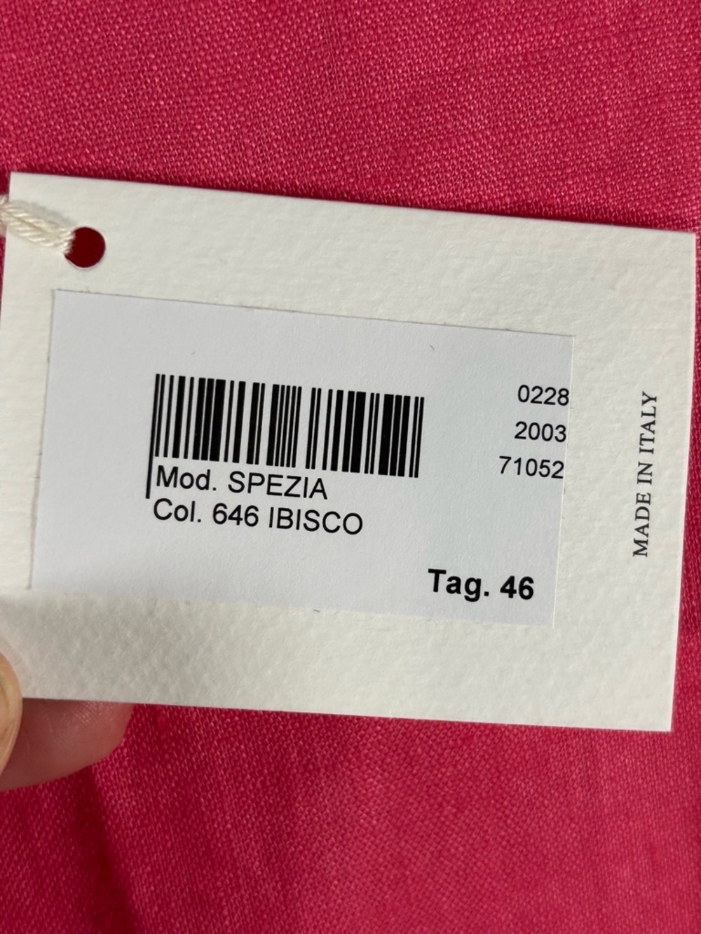 NWT AMINA RUBINACCI Sleeveless Linen Pullover Maxi Dress in Hibiscus size 10 - Picture 5 of 11